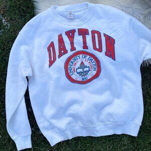 Dayton Flyers Vintage 90s NCAA College Crewneck Sweatshirt